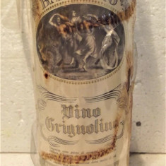 C 12 - VIN GRIGNOLINO, BARBERO , GATTINARA, recoltare 1967 cl 72 gr 12