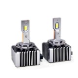2 x Led D1S Xenon 12-24V 8600lm Canbus Lumini Lampa Faruri Becuri Auto Camoin Moto 6500K