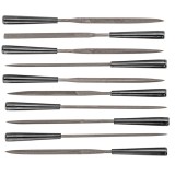 Set pile mini pentru metal Topex, 10 piese, 140 mm, 3 mm