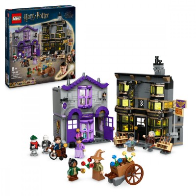 LEGO Ollivander si magazinul de haine al lui Madam Malkin Quality Brand foto