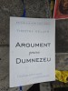 Argument pentru Dumnezeu - Timothy Keller