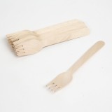 Cumpara ieftin Furculițe de unică folosință eco - 12 piese / pachet