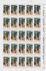✅ RO 1971 LP 775 &quot;450 ani de la moarte Neagoe Basarab &quot;,coala intrega de 25, MNH, Nestampilat