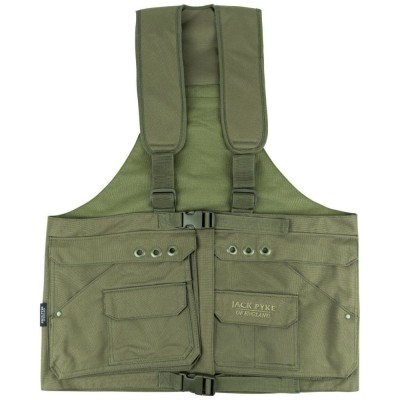 Vestă Jack Pyke HANDLERS, culoare verde oliv foto