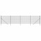 Gard plasa de sarma, antracit, 1,4x10 m, otel galvanizat