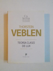 Thorstein Veblen-Teoria clasei de lux foto