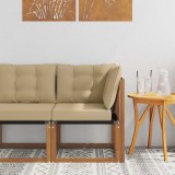 vidaXL Sofa Colțar pentru Exterior 900604