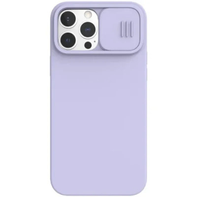 Husa Cover Silicon Nillkin Silky Magnetic pentru iPhone 14 Pro Mov foto