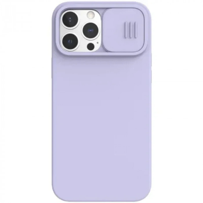 Husa Cover Silicon Nillkin Silky Magnetic pentru iPhone 14 Pro Mov