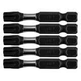Set biti de impact Torx T40 din otel S2, 50 mm, 5 buc, NEO TOOLS