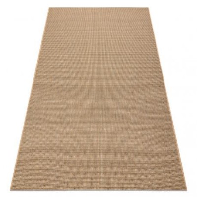 Covor sisal Floorlux 20580 simplu, culoare, solidă - natural / cafea, 140x200 cm foto
