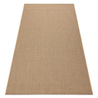 Covor sisal Floorlux 20580 simplu, culoare, solidă - natural / cafea, 120x170 cm foto