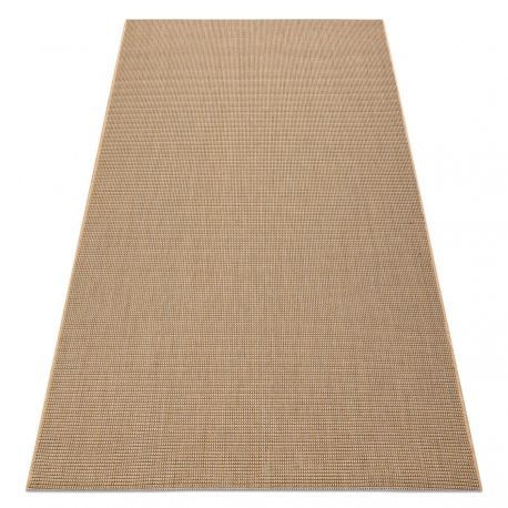 Covor sisal Floorlux 20580 simplu, culoare, solidă - natural / cafea, 140x200 cm