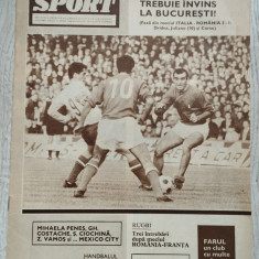 Revista SPORT nr. 23 (190) - Decembrie 1966 - Industria Sarmei Campia Turzii