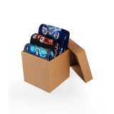 Cutie cu 3 perechi de șosete din bumbac Mărime 43-46