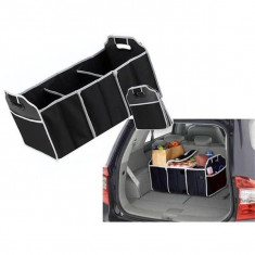 Organizator pentru portbagaj auto pliabil 2 in 1