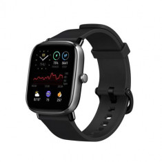 Ceas activity tracker Huami Amazfit GTS 2 mini, Bluetooth 5.0, Waterproof 5 ATM, senzor SpO2 (Midnight Black)