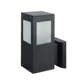 Lampa de gradina Kavak SQ-2, corp aluminiu, de perete, 150x200x90 mm, negru, IP44, Horoz