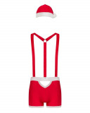 Costum Craciun Sexy Mr Claus, Rosu, S/M, Obsessive