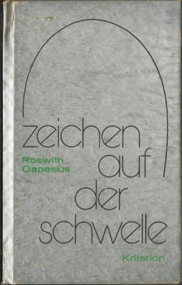 Zeichen auf der Schwelle foto