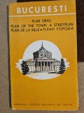 planul orasului bucuresti din anul 1976 - dimensiuni 97/68 cm