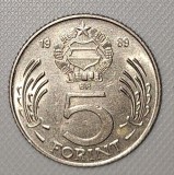 5 FORINȚI&nbsp;1989 * UNGARIA