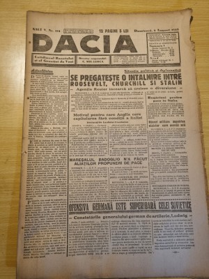 Dacia 8 august 1943-stiri al 2-lea razboi mondial foto