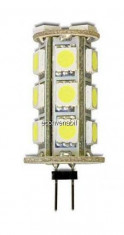 Becuri LED-uri BULB 18 LED tip SMD socket G4 3W foto