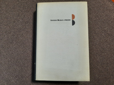 Lucian Blaga - Poezii (1967, editie bibliofila pe hartie speciala tip A vargata) foto
