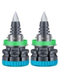 Set 2 leduri H11 Quart 25.000 Lm Canbus 360 grade pentru far cu lupa, putere 110W/set, 12V-24V