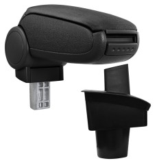 [pro.tec] Marca specifica pentru cotiera auto VW Passat B6 3C - cotiera auto - cu compartiment pentru depozitare - tesatura - negru HausGarden Leisure foto