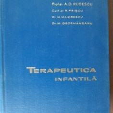 Terapeutica infantila- A. D. Rusescu, M. Maiorescu