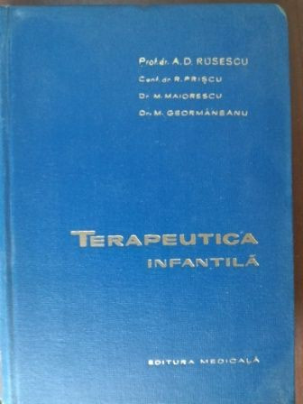 Terapeutica infantila- A. D. Rusescu, M. Maiorescu