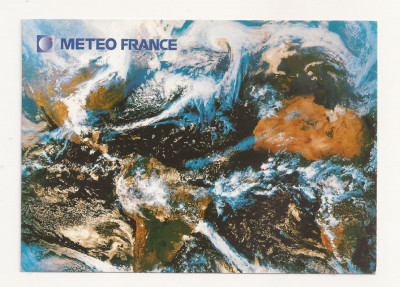 FA37-Carte Postala- FRANTA - Meteo France advertising, necirculata foto