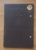 CARNET DE MUNCA - 1961 - RPR