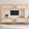 Gossi comode tv, 6 buc., lemn masiv de pin