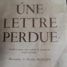 Un lettre perdu (O scrisoare pierduta)