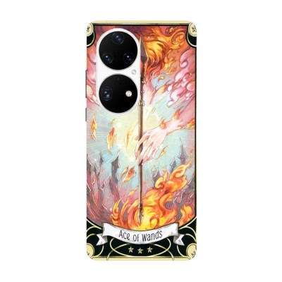 Husa compatibila cu Huawei Nova 8i model Ace of wands, Silicon, TPU, Viceversa foto