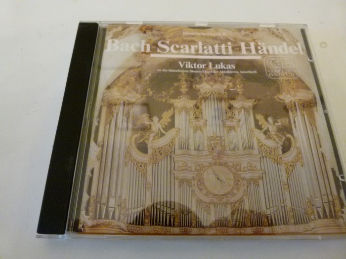 Bach, Scarlatti, Handel, cd