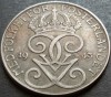 Moneda istorica 5 ORE - SUEDIA, anul 1943 * cod 3011 = excelenta, Europa, Fier