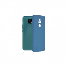 Husa Compatibila cu Motorola Moto E7 Techsuit Soft Edge Silicone Albastru Denim