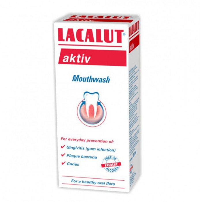 Apa de gura Aktiv, 300ml, Lacalut