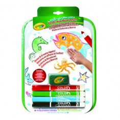 Set tabla Crayola pentru desenat cu 4 carioci incluse, 98-2003