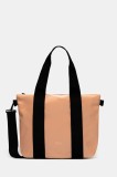 Rains geantă Tote Bag Micro W3 culoarea portocaliu, 14180
