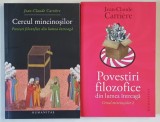 CERCUL MINCINOSILOR , POVESTI / POVESTIRI DIN LUMEA INTREAGA , VOLUMELE I - II de JEAN - CLAUDE CARRIERE , 2010