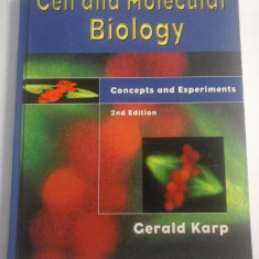 CELL AND MOLECULAR BIOLOGY - Gerald Karp