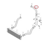 Furtun intercooler, supraalimentare Vw Crafter 2005-, diametru 64/64 mm, cauciuc, RapidAuto 5065PT-16