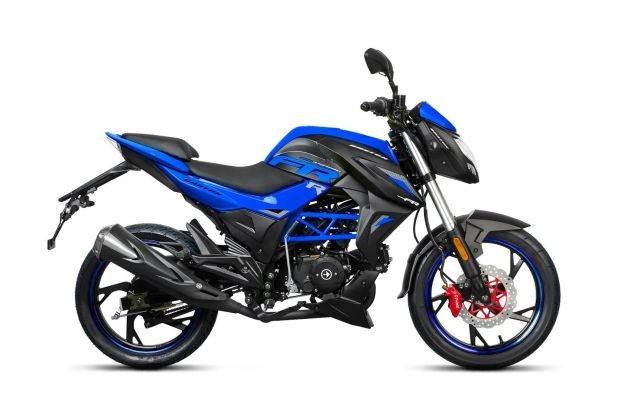 Motociclu Barton FR50cc, culoare negru/albastru Cod Produs: MX_NEW MXFR50NA