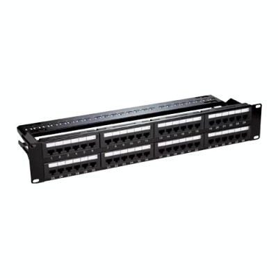 Patch Panel 2U, UTP cat6, 48 porturi RJ45 - ASYTECH Networking ASY-PP-UTP6-48 foto