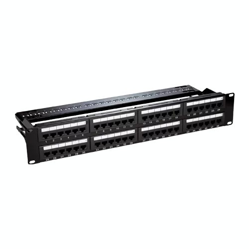 Patch Panel 2U, UTP cat6, 48 porturi RJ45 - ASYTECH Networking ASY-PP-UTP6-48